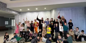 Воспитательно-оздоровительный лагерь "Познайка". День третий