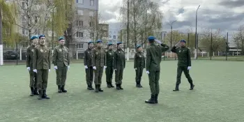 Участие в районном этапе военно-патриотической игры "Орленок"