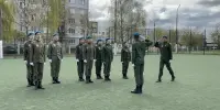 Участие в районном этапе военно-патриотической игры "Орленок"