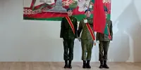 Участие в районном смотре-конкурсе знаменных групп