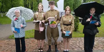 Участие в районный мероприятиях, посвященных Дню Победы